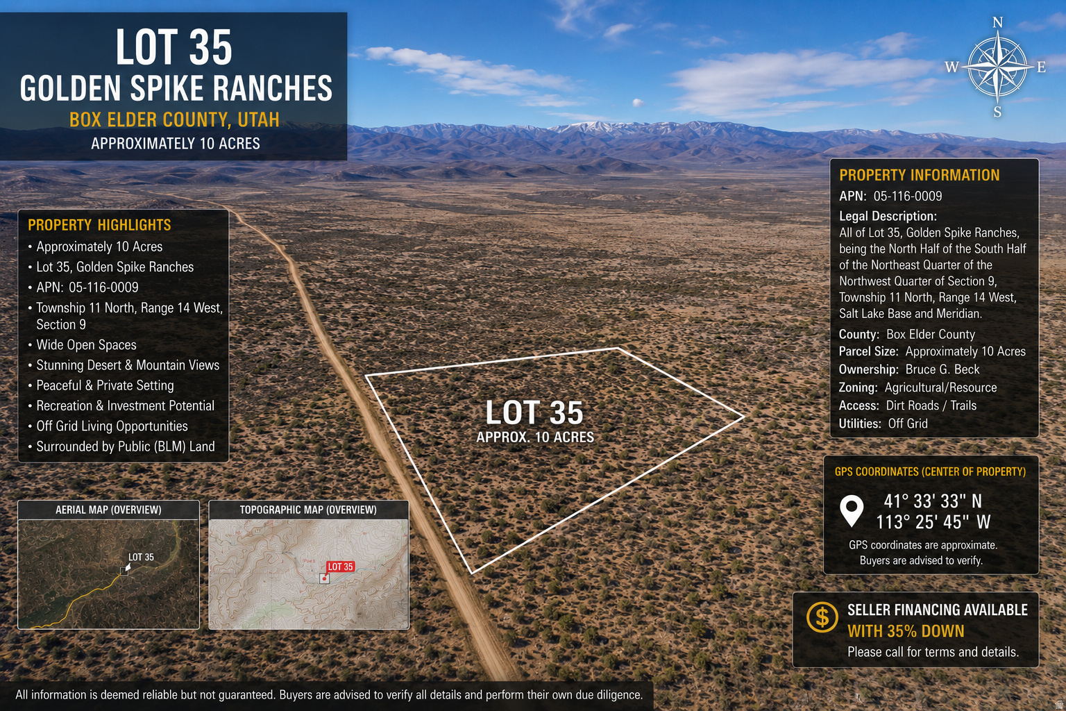 Park Valley land